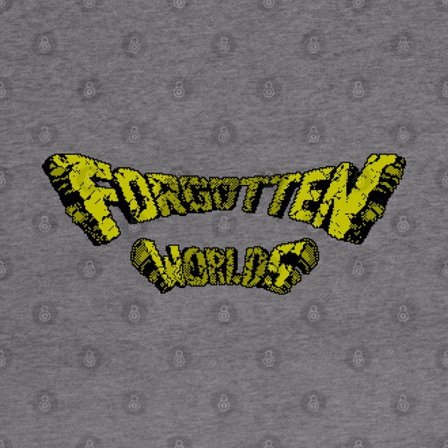 Forgotten Worlds 8 Bit Art by 8 Fists of Tees